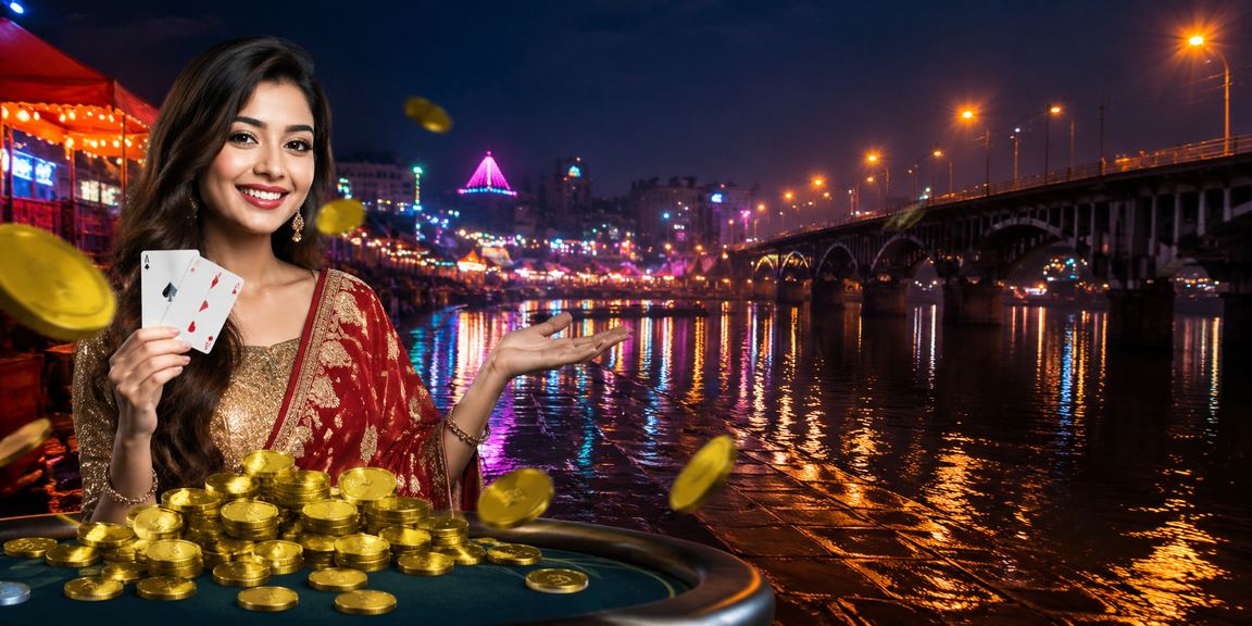 ময়মনসিংহে c24 প্ল্যাটফর্মে নিয়ন আলোয় পোকার গেম উপভোগ